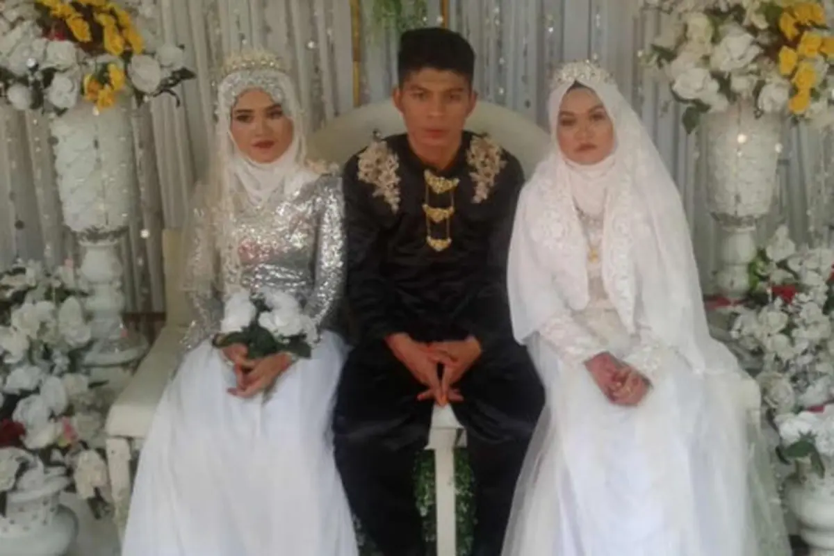 Jatuh Cinta dengan Dua Wanita, Pria ini Nikahi Keduanya Sekaligus