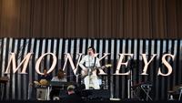 Arctic Monkeys saat tampil di TRNSMT festival, Glasgow (1/7/2018). (AFP/Andy Buchanan)