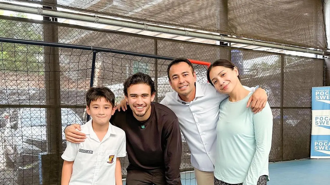 Nathan Tjoe-A-On Rafathar main bola di Andara/Instagram Raffi Ahmad