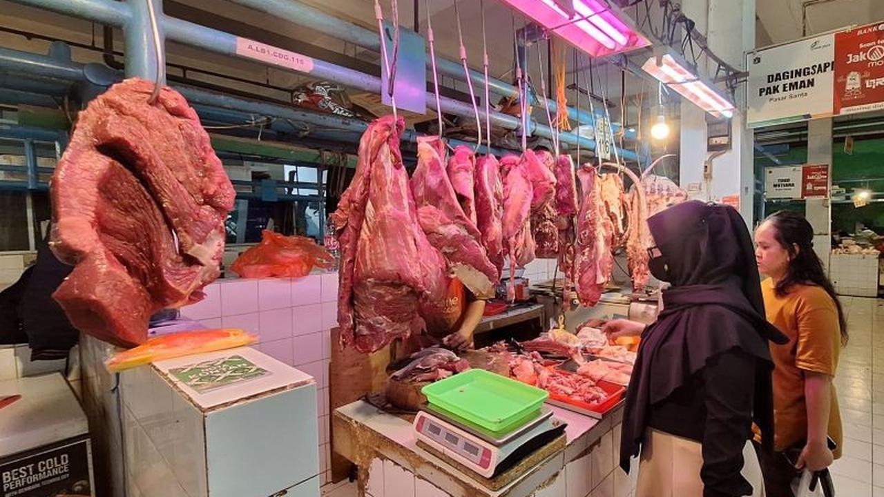 Harga Cabai dan Daging Sapi di Pasar Santa Meroket Jelang Imlek dan Ramadan