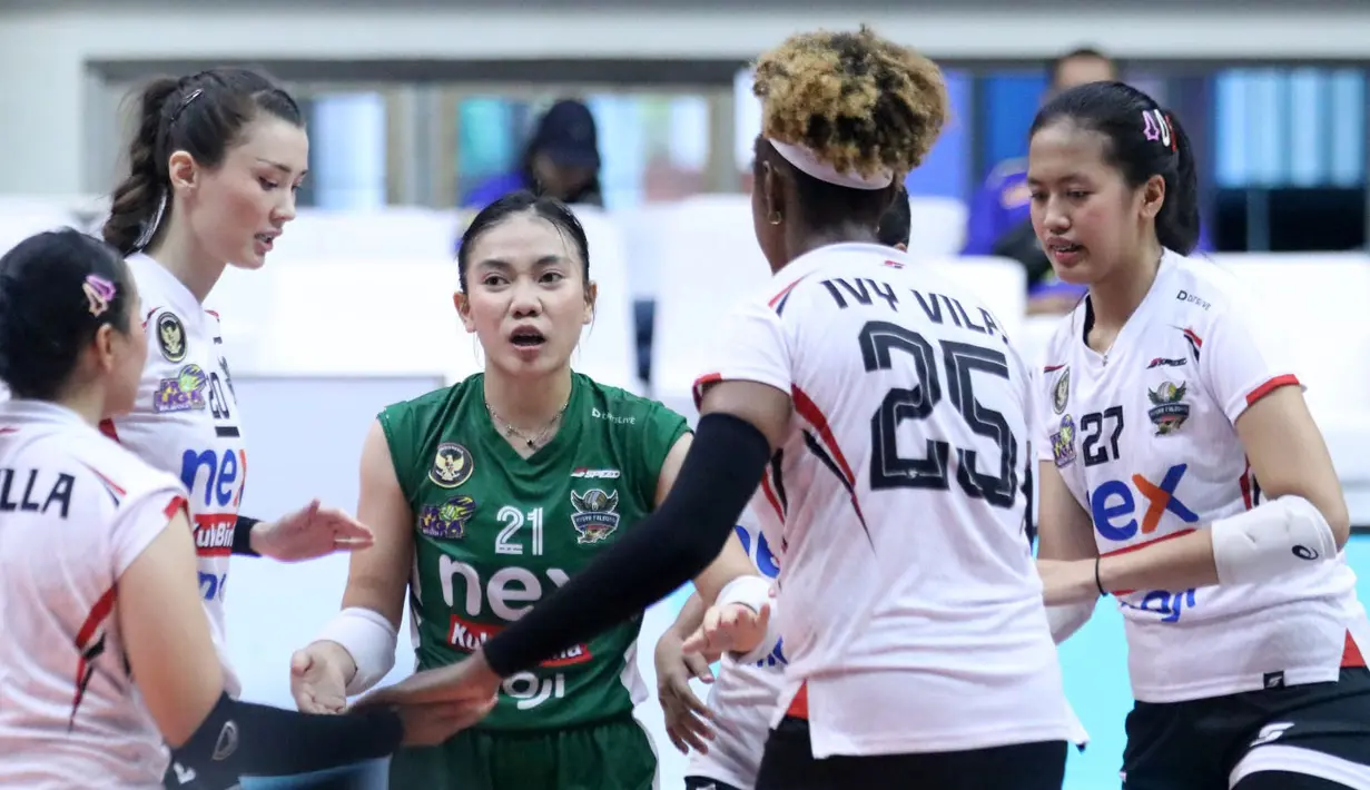 Pelatih Yogya Falcons, Marcos Sugiyama mengakui jika anak asuhnya sering kehilangan fokus saat pertandingan. (Dok. PBVSI)