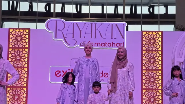 Ria Ricis berkolaborasi dengan brand fashion lokal Exit.