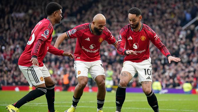Man Utd vs Fulham: Setan Merah Merangsek ke Peringkat Empat Liga Inggris