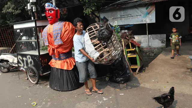 Hargai Ikon Budaya Betawi, Ondel-ondel Dilarang untuk Mengamen