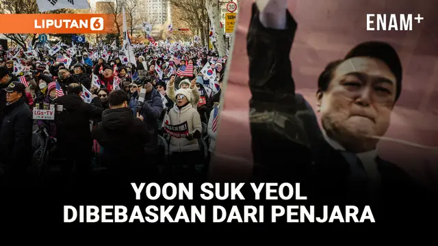 VIDEO: Pengadilan Korea Selatan Memerintahkan Yoon Suk Yeol Dibebaskan dari Penjara