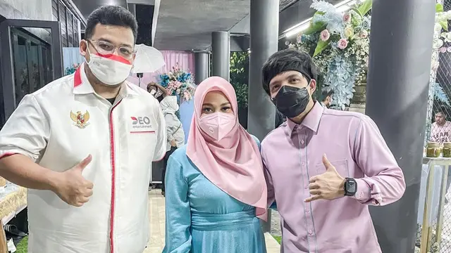 Deo Riyanto bersama Atta Halilintar dan Aurel Hermansyah