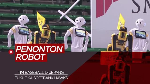 Berita Video Tim Liga Baseball Jepang Gunakan Robot Untuk Gantikkan Suporter di Masa New Normal
