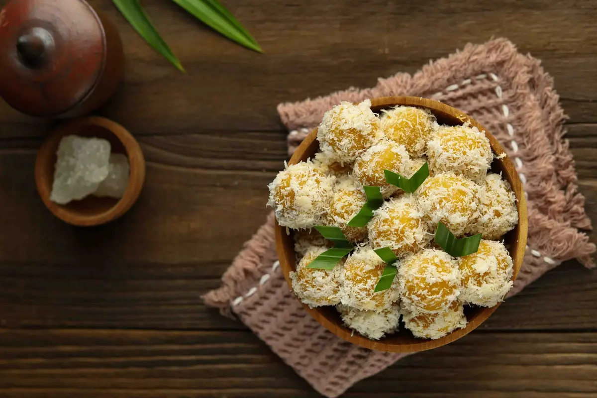 klepon labu kuning
