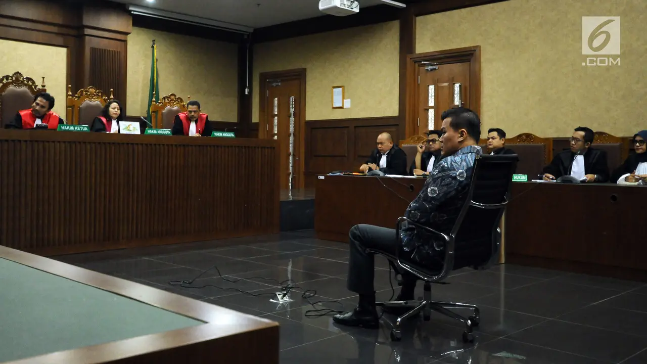 Tersangka Kasus E-KTP, Andi Narogong Jalani Sidang Dakwaan