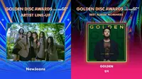 Golden Disc Awards 2024 Adalah Ajang Perhelatan Musik Pop Tertua di Korea Selatan yang Digelar di JIS, Jakarta, Simak Siapa Saja Line Up dan Daftar Nominasi GDA 2024 (instagram.com/golden_disc)