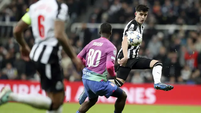 Skor Newcastle United vs AC Milan di Liga Champions
