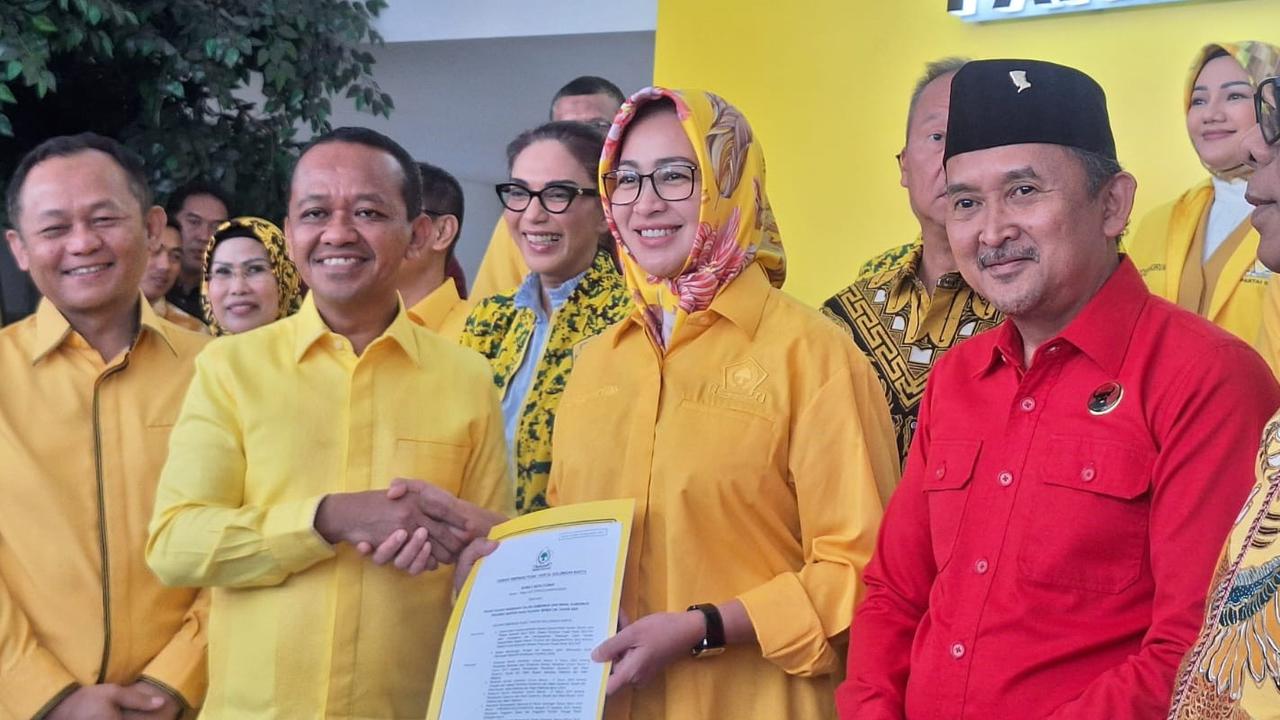 Bahlil Puji Airin Kader Terbaik Golkar: Sangat Bagusnya, Ada yang Minta