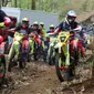 Hujan deras mewarnai hari pertama Indonesia Enduro Rally Championship (IERC) 2020 (istimewa)