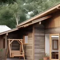 Ilustrasi Desain Rumah Sederhana dengan Budget Terbatas (Sumber Gambar: Meta AI)