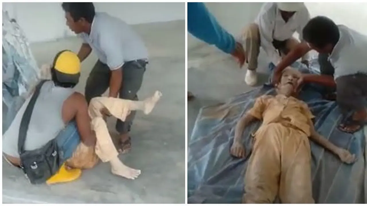 Viral Nenek Dikubur Hidup-hidup di Proyek Bangunan, Diselamatkan di Area Lumpur