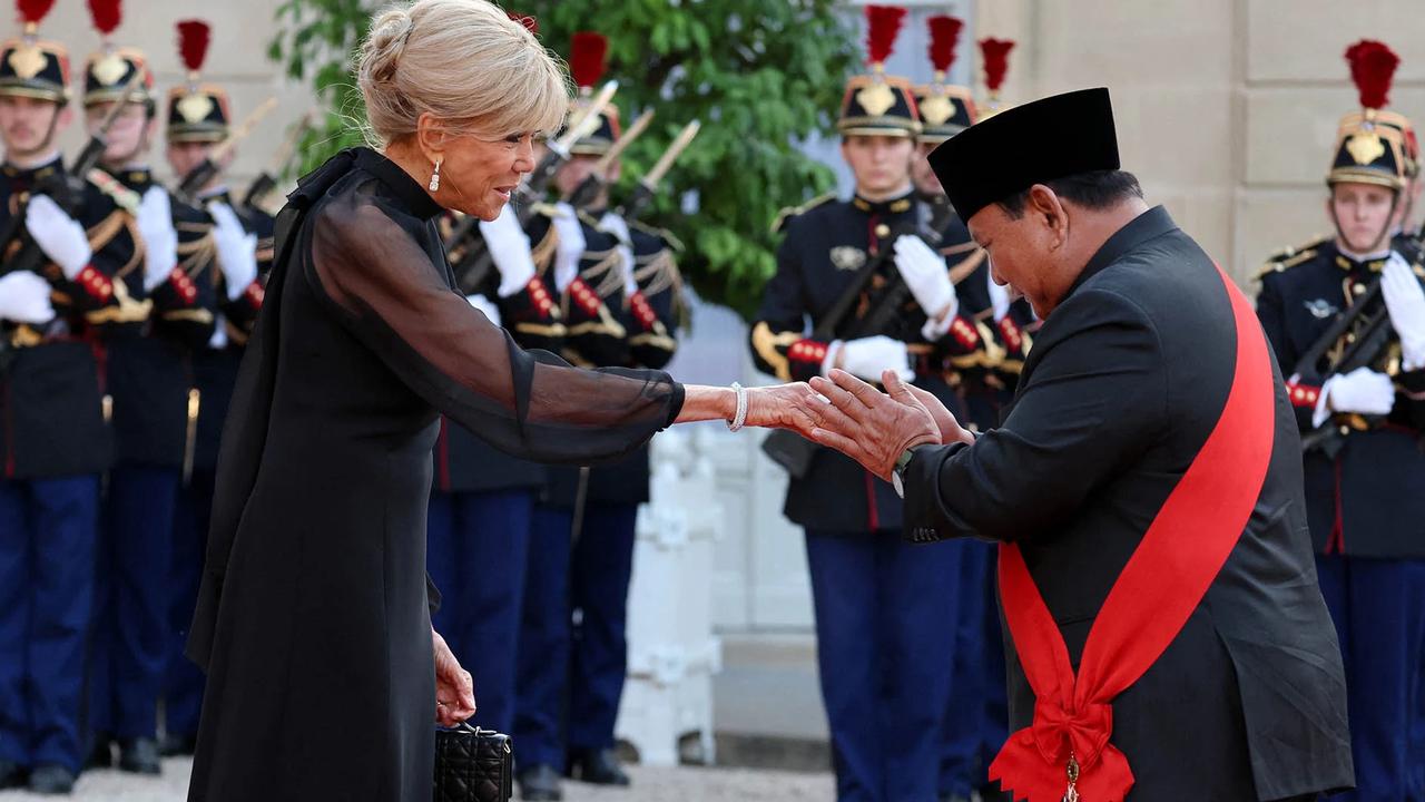 FOTO: Prabowo Hadiri Jamuan Kenegaraan di Istana Elysee Prancis