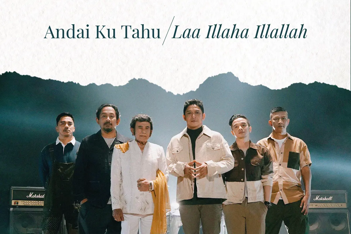 Ungu dan Rhoma Irama Berkolaborasi Lewat Lagu Mash-up Andai Ku Tahu/Laa Illaha Illallah