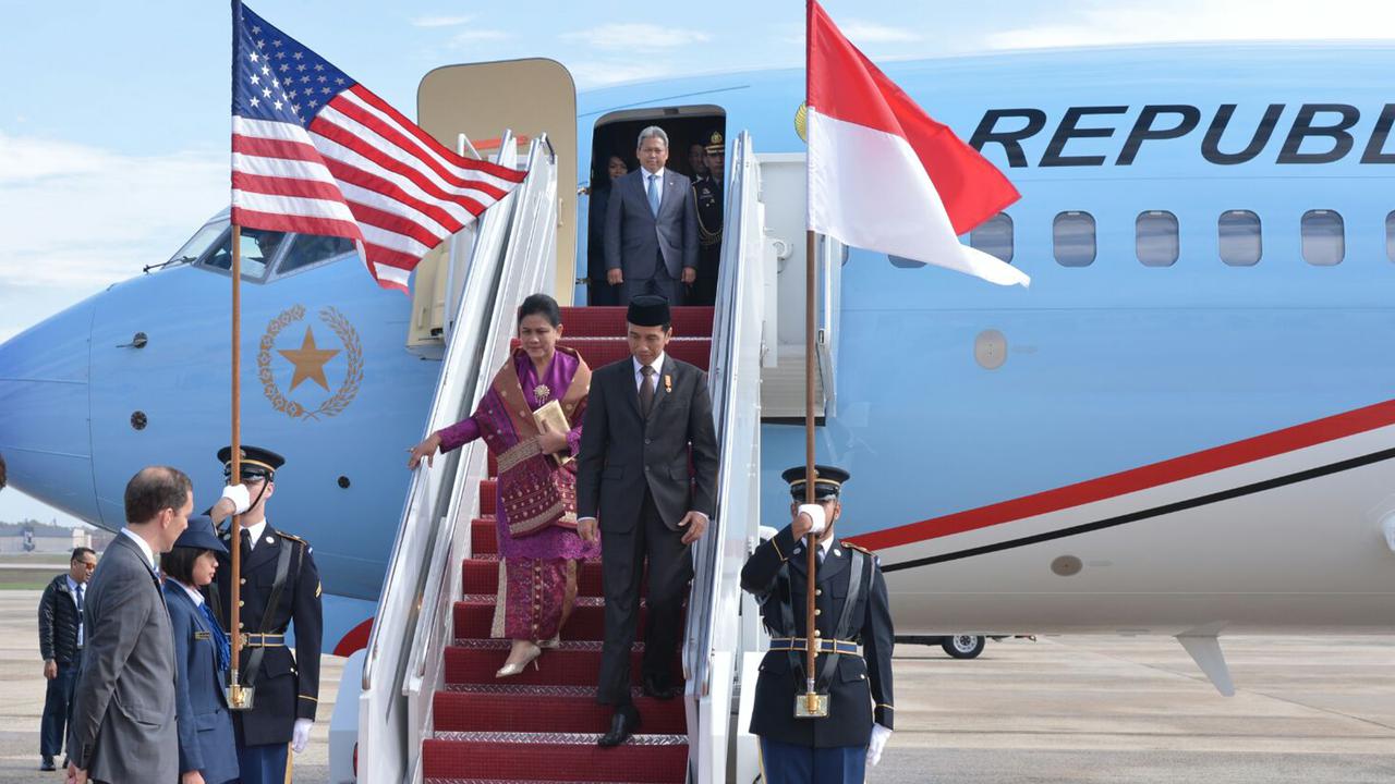 20151026-Amerika Sambut Hangat Kedatangan Presiden Jokowi-AS