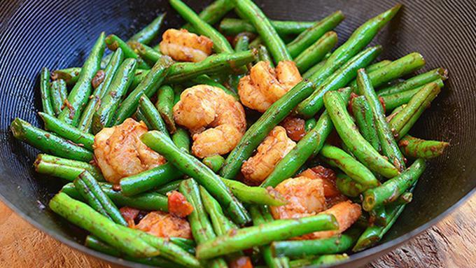 Menu Sahur: Resep Tumis Buncis Udang Saus Tiram - Lifestyle Fimela.com