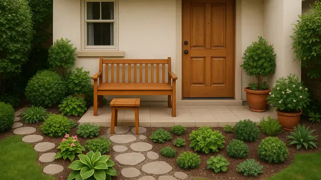 7 Inspirasi Teras Rumah Kecil dengan Taman Mini yang Cantik, Bikin Hunian Makin Sejuk dan Estetik