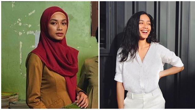 7 Potret Manis Faradina Mufti Pemeran Bu Rahayu Di Guru Guru