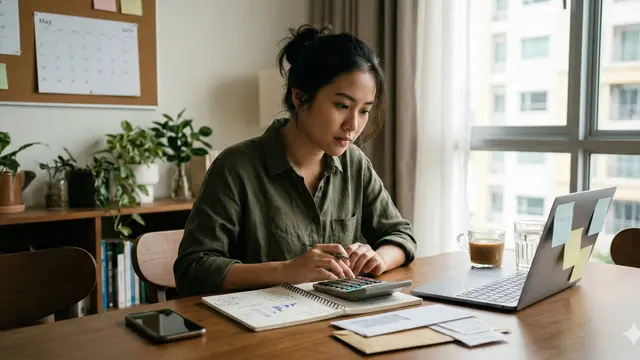 Reset Keuangan Setelah Lebaran (Foto: Gemini AI)