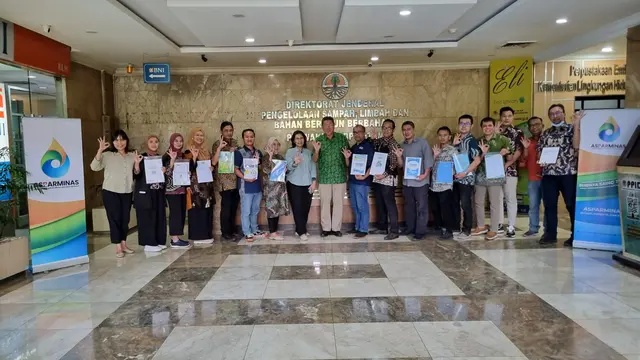 KLHK Apresiasi Komitmen Asparminas dalam Mendukung Peta Jalan Pengurangan Sampah