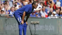 Manajer Chelsea asal Italia, Maurizio Sarri. (AFP/Ian Kington)