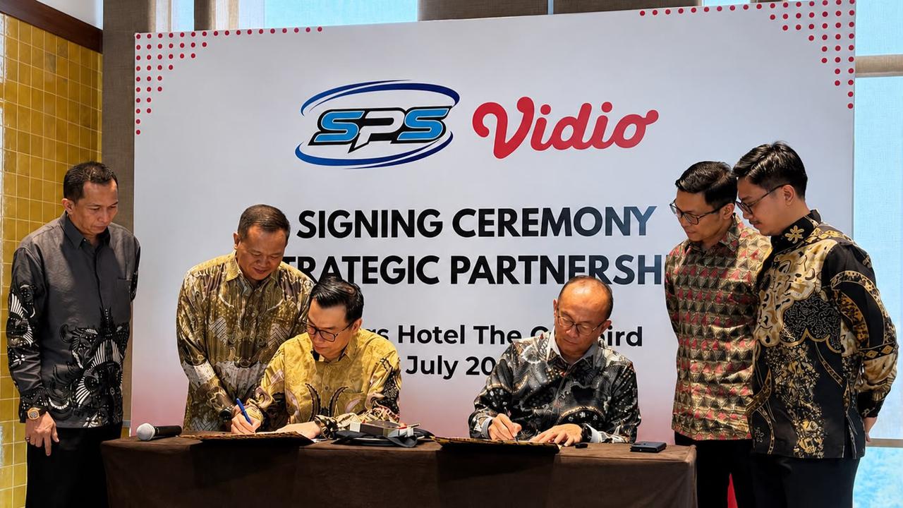 Vidio resmi kerja sama dengan PT Sekawan Prima Sentosa (SPS)