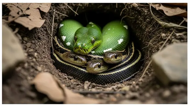 7 Fakta Mengejutkan Sarang Ular, Jadi Rumah Bagi Ribuan Reptil Bersatu
