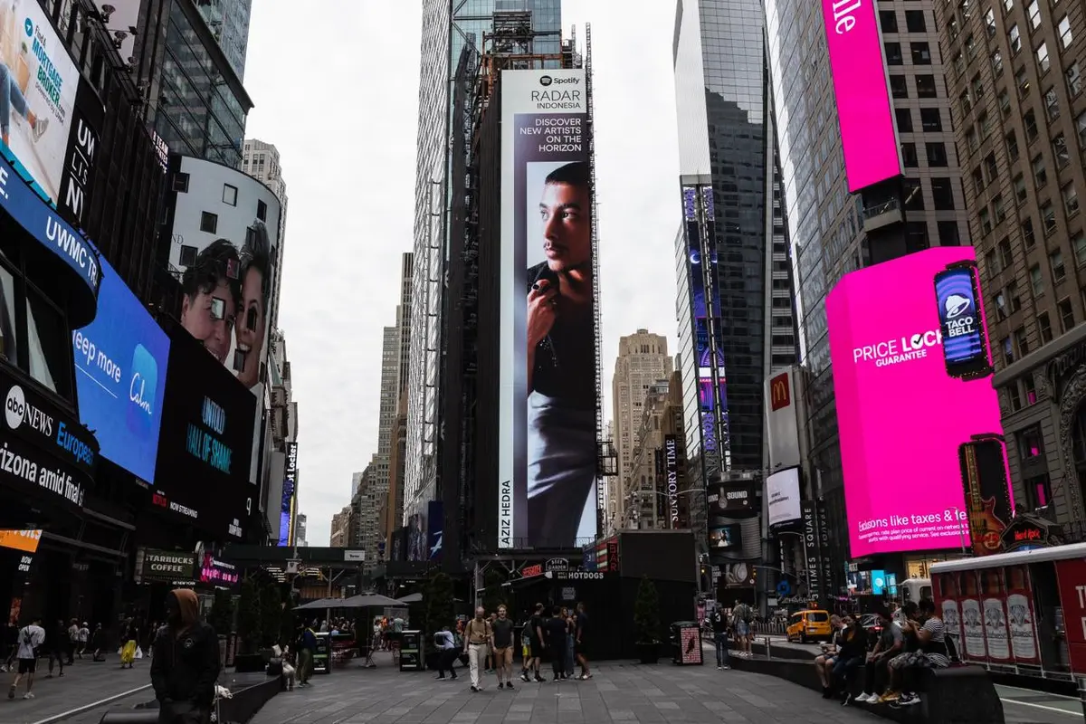 Aziz Hedra terpilih sebagai duta Spotify Radar Global mewakili Indonesia