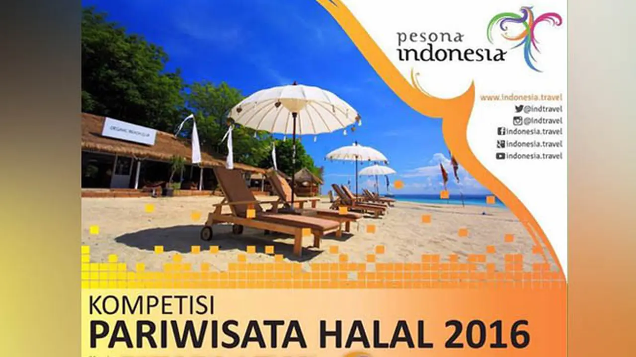 3 Provinsi Ini Dominasi Anugerah Wisata Halal Nasional 2016