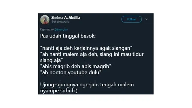 6 Alasan Menunda Pekerjaan yang Sering Dilakukan Ala Netizen