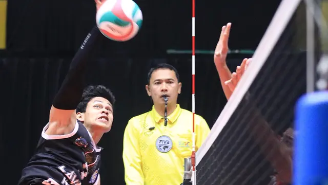Boy Arnez Arabi - LavAni Navy - Livoli Divisi Utama 2024 - Bola Voli