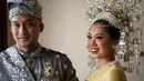 Sekar Tandjung, yang juga anggota DPRD Kota Surakarta, menyampaikan rasa terima kasihnya kepada Jokowi dan Prabowo atas kesediaannya menjadi saksi nikah. Kehadiran para tokoh ini menambah kesan megah dan bersejarah pada acara tersebut. (Liputan6.com/IG/@sekar.tandjung)