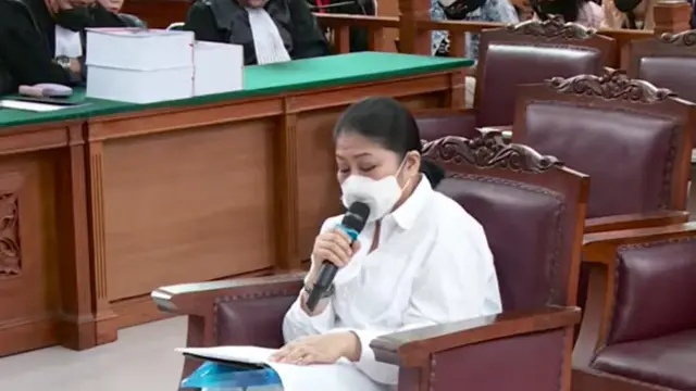Putri Candrawathi bercerita dituding perempuan tua yang mengada-ada di sidang pleidoi