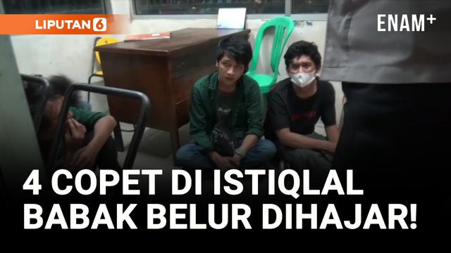 Nyamar Jadi Tukang Parkir, 4 Orang Sukses Lakukan Aksi Pencopetan di Masjid Istiqlal