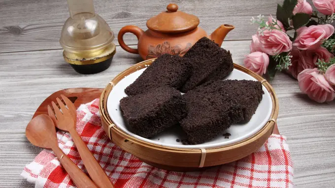 bolu ketan hitam lembut