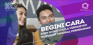Baim Wong dan Paula Verhoeven ungkap cara mereka menentukan tanggal pernikahan.