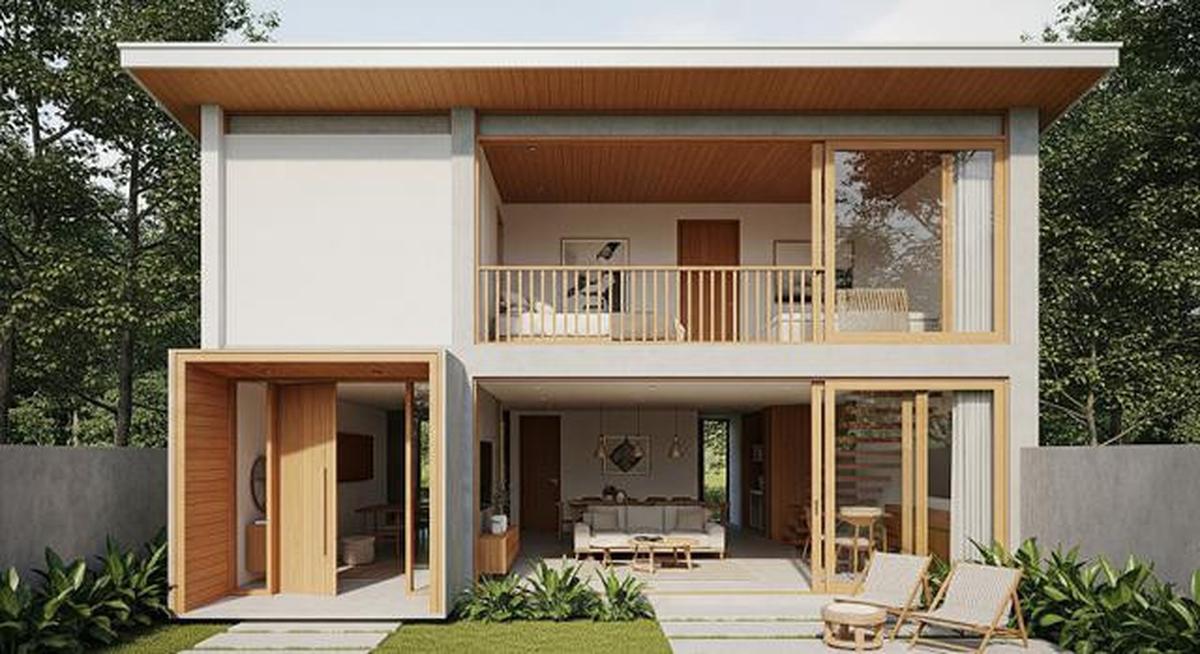 7 Desain Rumah Mini Modern dengan Mezzanine, Estetik dan Bikin Betah