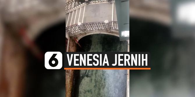 VIDEO: Kanal Venesia Jadi Jernih Seiring Lockdown Italia