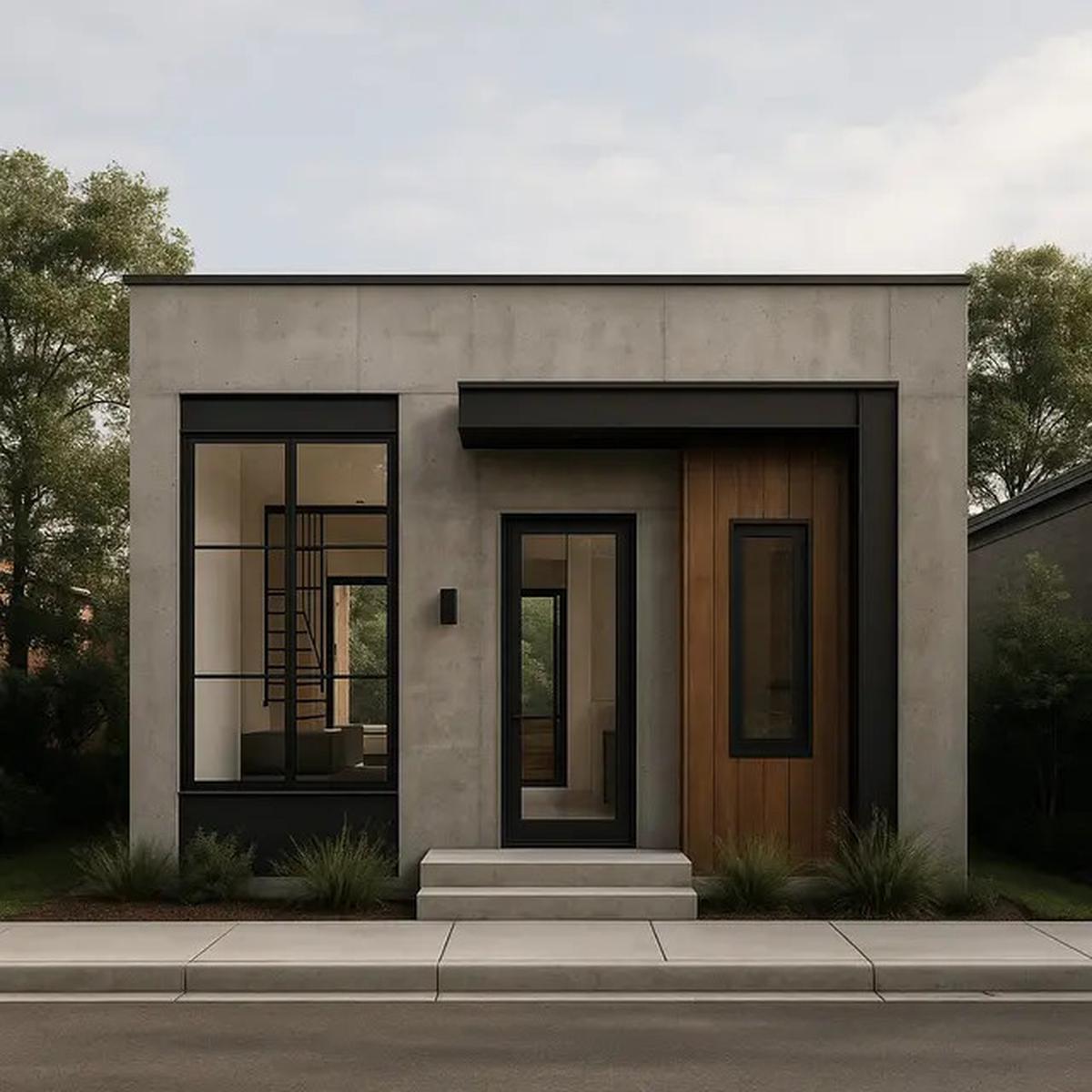 8 Desain Rumah 6x9 Atap Datar Minimalis, Tren Hunian Modern 2025
