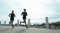 Dua pelari elite Indonesia, Reza dan Ady ikut Osaka Marathon 2023 (istimewa)