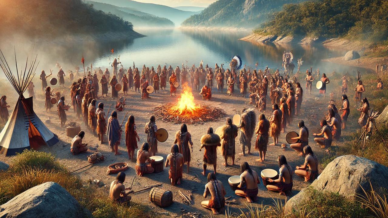 Suku Ini Langsung Melakukan Ritual saat Muncul Danau yang Hilang 130 Tahun Lalu