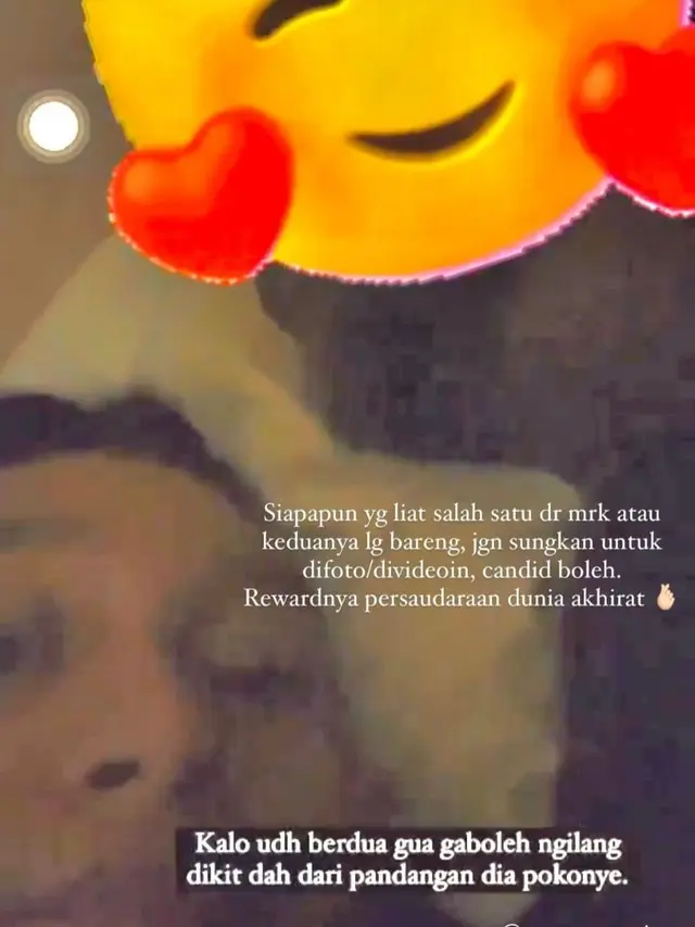 Cuitan Inara Idola Rusli soal dugaan perselingkuhan sang suami, Virgoun, via Instagram Stories. (Foto: Dok. Instagram @mommy_starla)