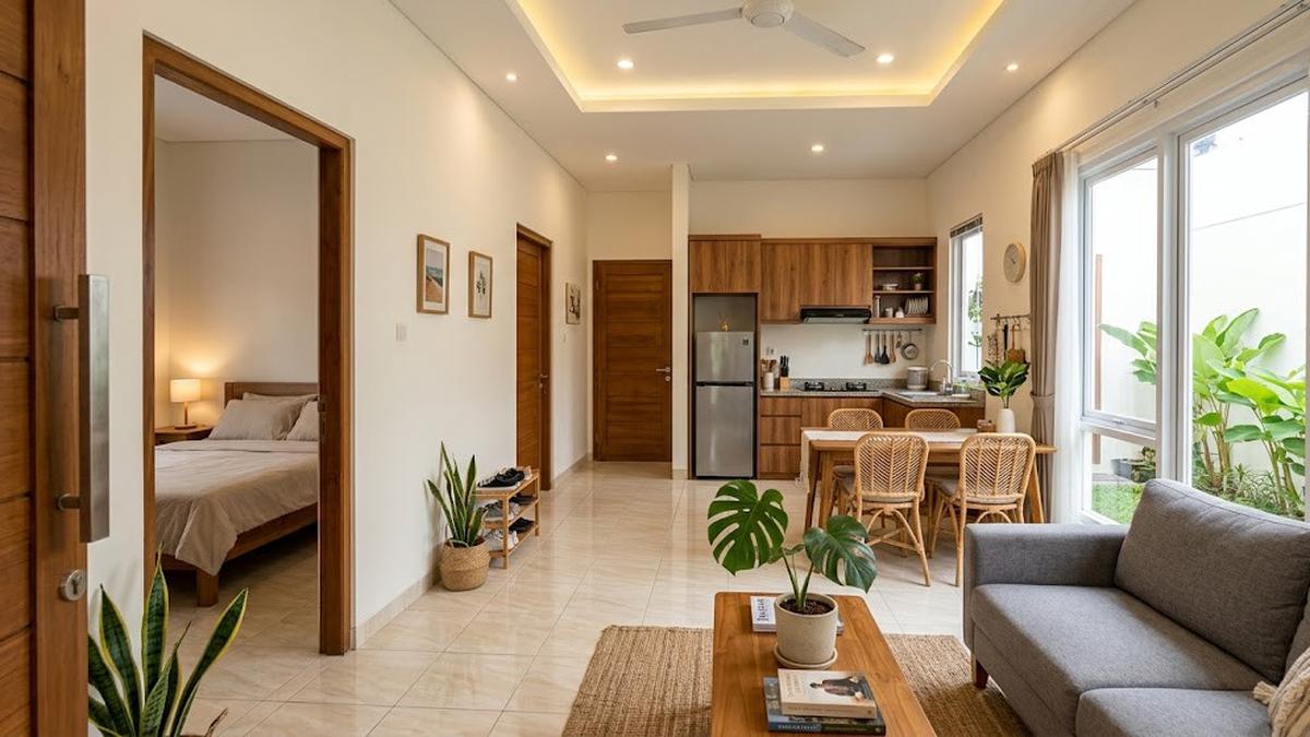 9 Inspirasi Rumah Type 60 Bisa 3 Kamar, Tata Ruang Efisien dan Nyaman