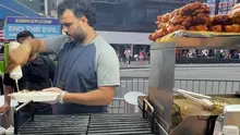 Halal Cart di New York, Amerika Serikat. (Bola.com/Hery Kurniawan)