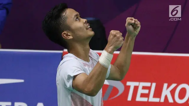 Lin Dan gagal melaju ke babak kedua China Open 2018 setelah takluk dari tunggal putra Indonesia, Anthony Sinisuka Ginting, 24-22, 5-21, 19-21, Selasa (18/9/2018).