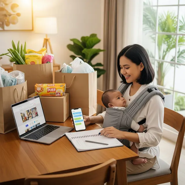 13 Ide Bisnis Rumahan untuk Ibu Menyusui yang Ingin Tetap Menghasilkan Tanpa Meninggalkan Bayi