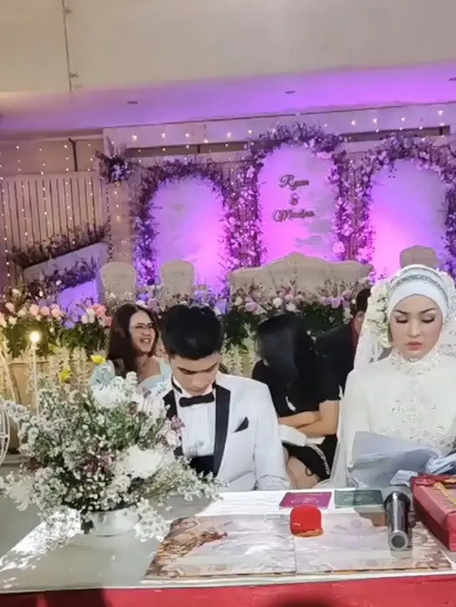 Cut Syifa dan Guruh Febrian syuting adegan nikah di Love Story The Series (Foto: Instagram/@gallery_cutsyifa)